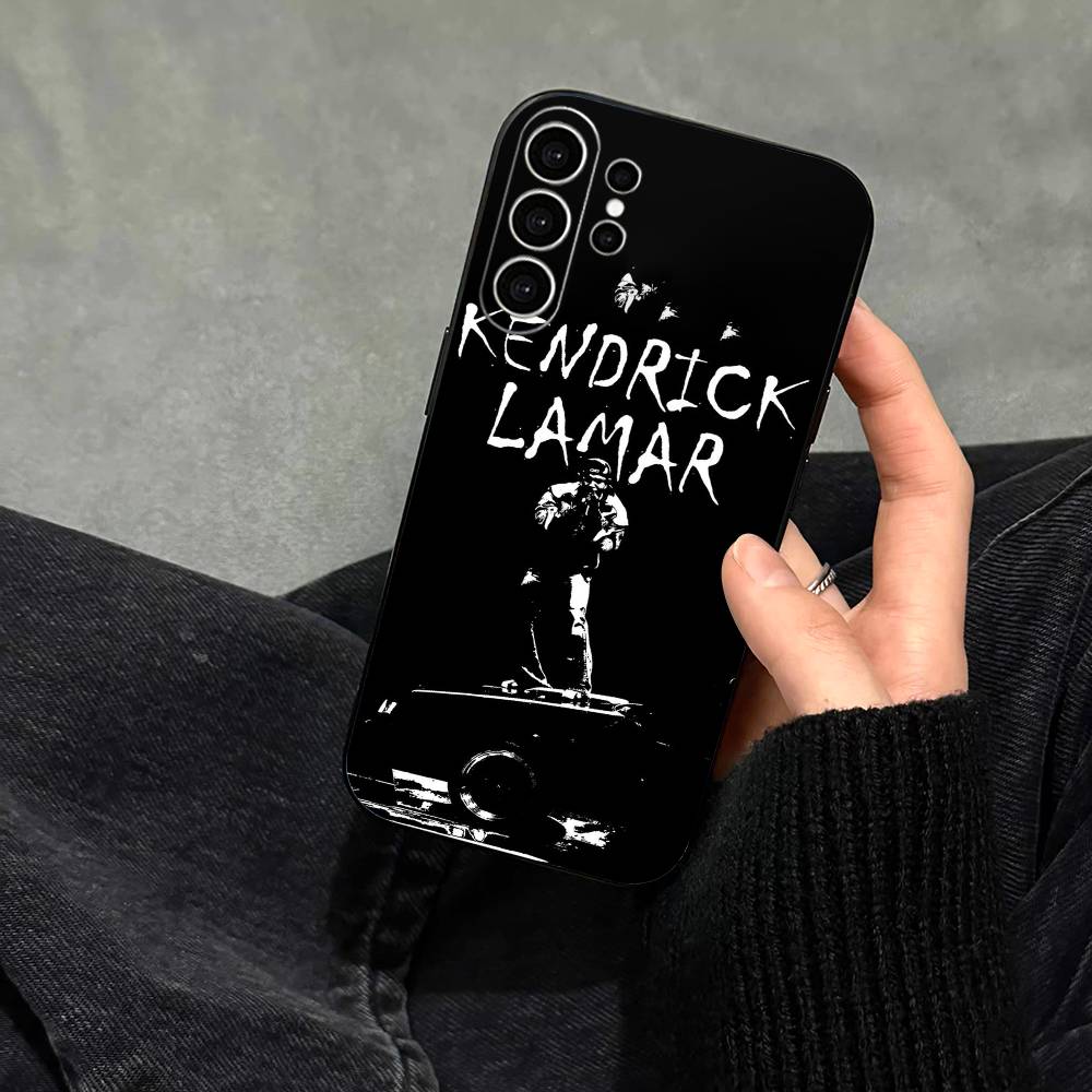 Rapper Kendrick Lamar Handyhülle Für Samsung S25,S24,S21,S22,S23,S30,Ultra,S20,Plus,Fe,Note,10,9,5G Schwarze Abdeckung