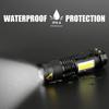 5 PCS Mini Brightest Led Flashlight USB Rechargeable Tactical Flashlights Powerful LED Torch Zoomable Flashlamp Emergency Light
