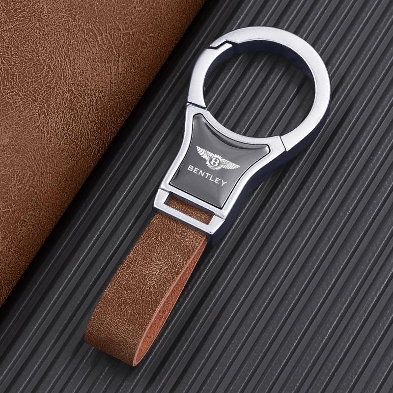 New 2025 Men's Waist Key Ring for Bentley Flying Spur, Bentayga, Continental, and Mulsanne Cars.