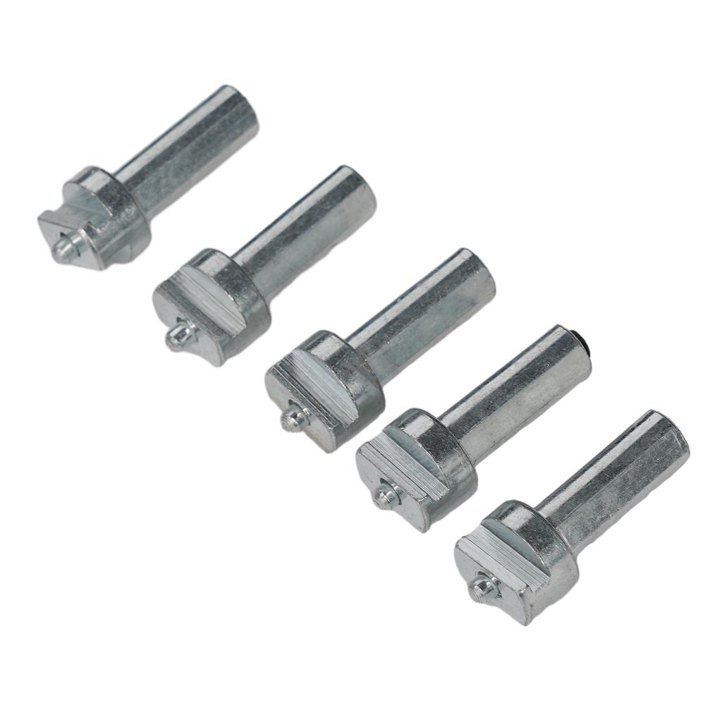 5 Stück Elektrische Bohrer-Rohrreinigungs-Verbindungsstange Kanalisations-Federrohr-Verbinder 16 mm Für Elektrowerkzeuge Reinigungs werkzeug Teile