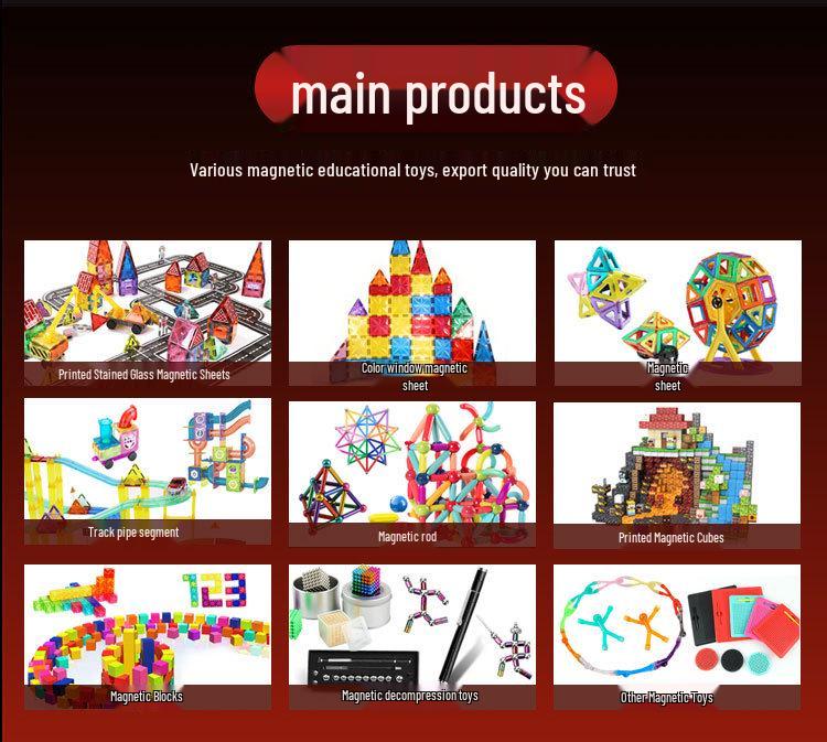 Portable Magnetic Camouflage Educational Toy Set for Children