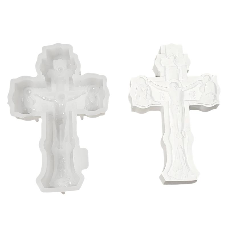 

Beginner Friendly Silicone Crosses Mould for Soap Candle Craft for Gift 1