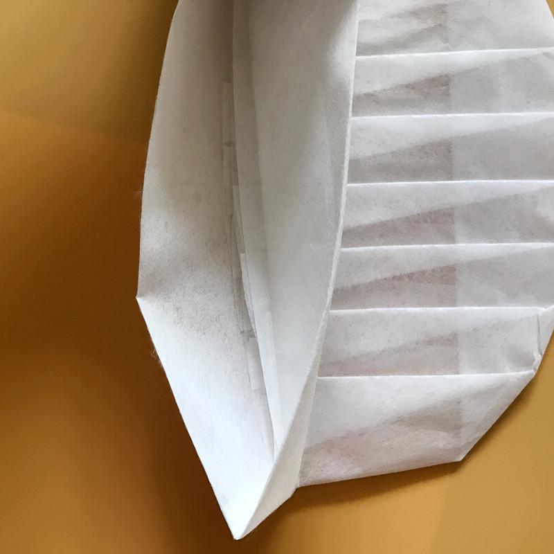 10Pcs Disposable Hat Round Non-Woven Headgear Dust-Proof Chef Food Factory Workshop Anti-Hair Fall Cap