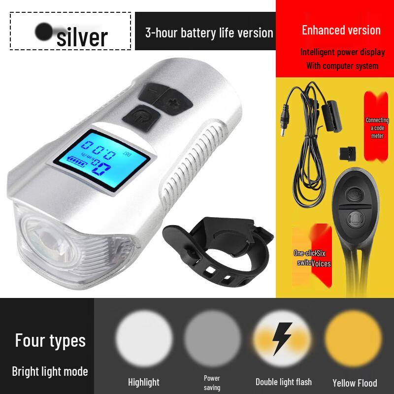 Nu Feng PG-0301-A Multi-function Bicycle Headlight