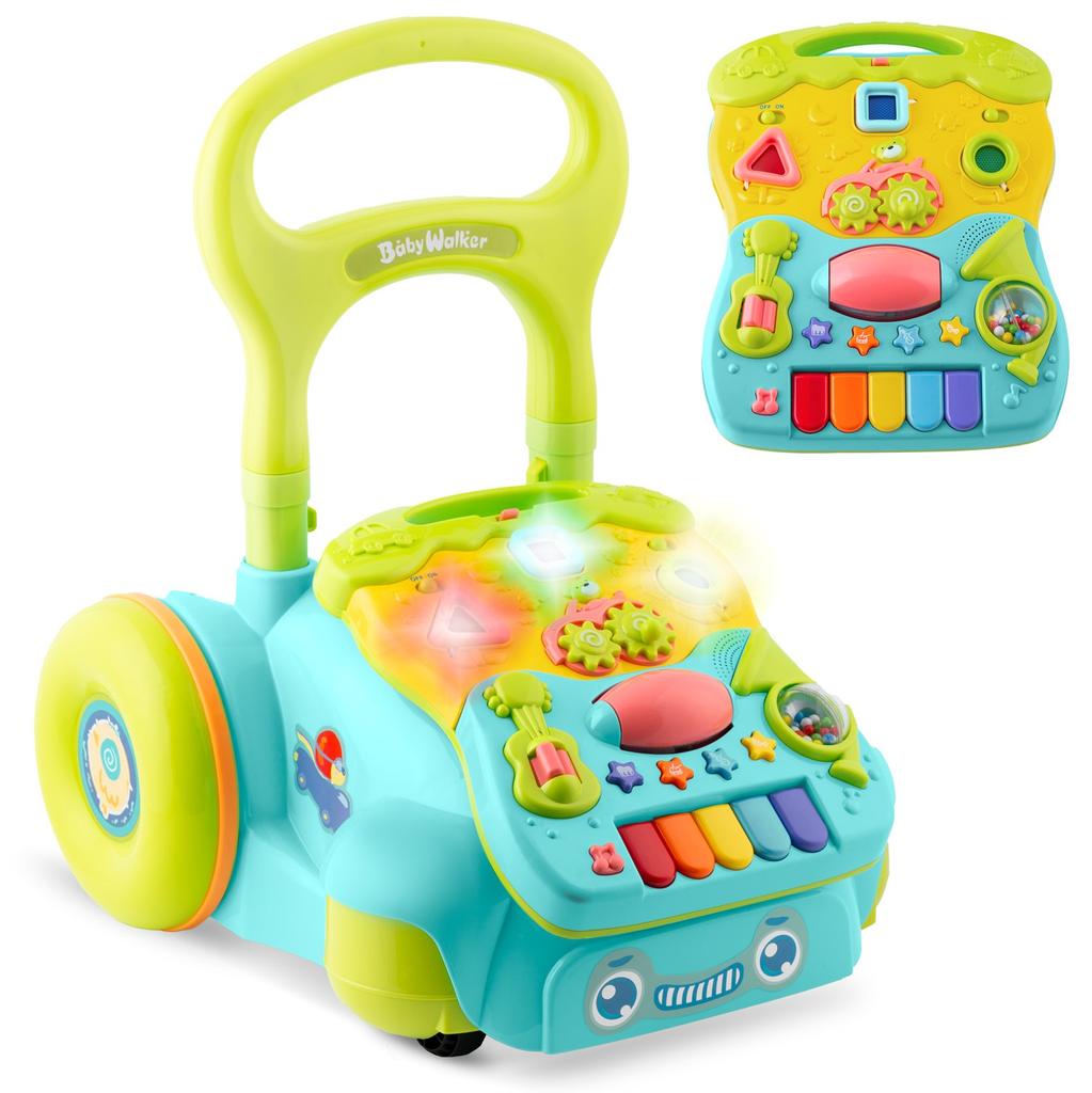 Educational walker with music 2 in 1 RK-744 Ricokids turquoise
