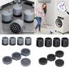8Pieces Nonslip Plastic Pads for Washers and Appliances to Minimizing Vibration and Protect Surfaces from Damage
