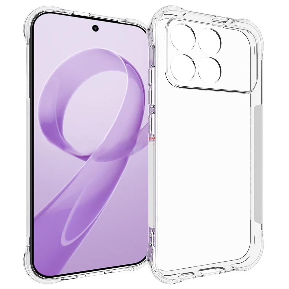 

For Xiaomi Redmi K90 5G/Poco F8 Pro TPU Phone Case Non Slip Transparent Mobile Phone Cover