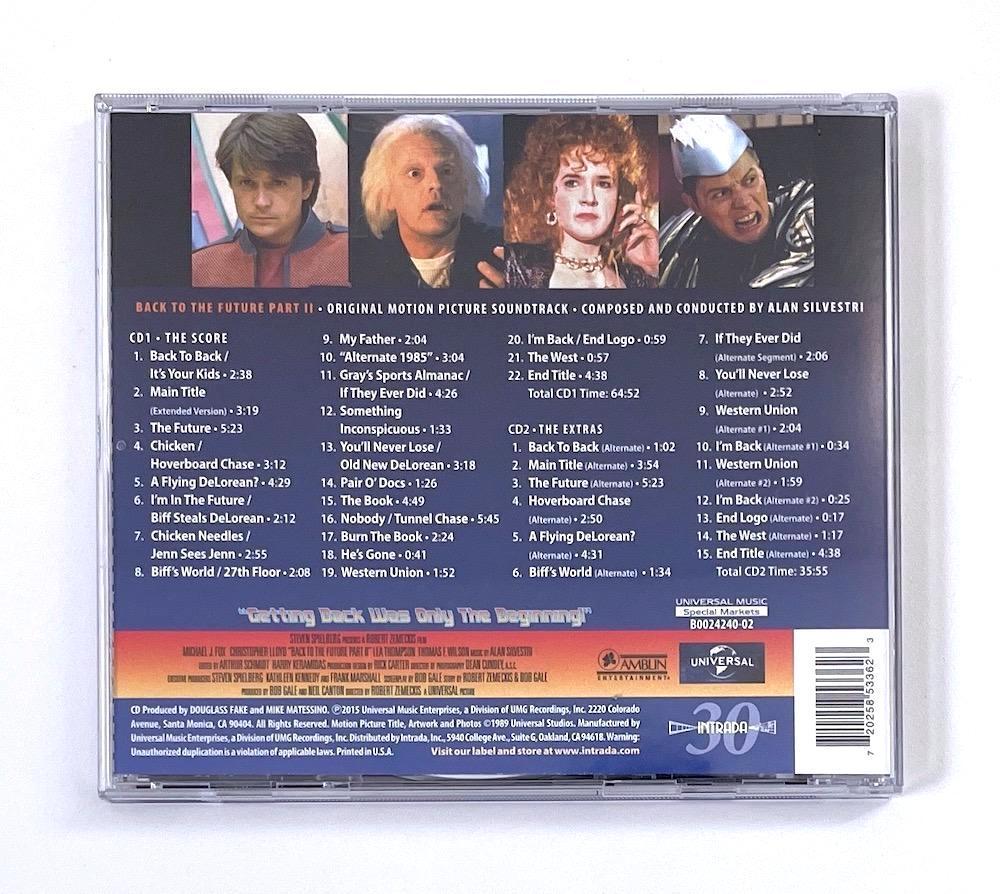 [USED] Out of Print 2CD Back To the Future Part 2 Soundtrack