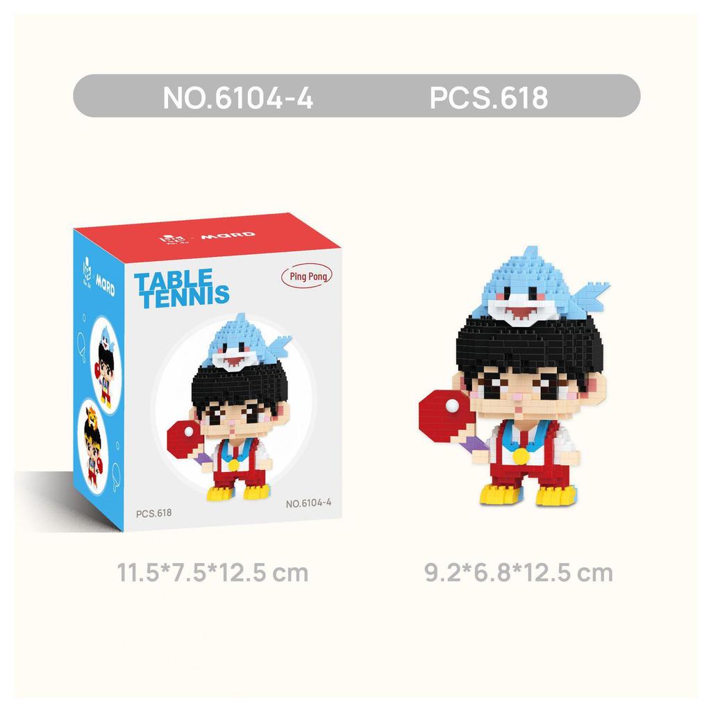 "Mini Particle Assembly Block Toys: Educational Cat Puzzle Ornaments for Kids, Compatible with LEGO"