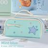 Multi Layer Pencil Case With Fabric Material For Students And Office Use
