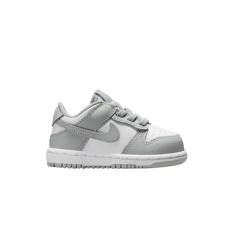 

Nike Dunk Low TD Light Smoke Grey Baby Sneakers White FB9107-123 21