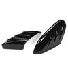 Pair Car Rearview Mirror Cover Glossy Black/Carbon Fiber Side Door Mirror Cover For Honda Civic 10th 2016 2017 2018