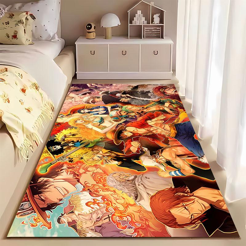 "Anime Pirate Crew Carpet" suitable as a non-slip mat for the living room or bedroom sofa