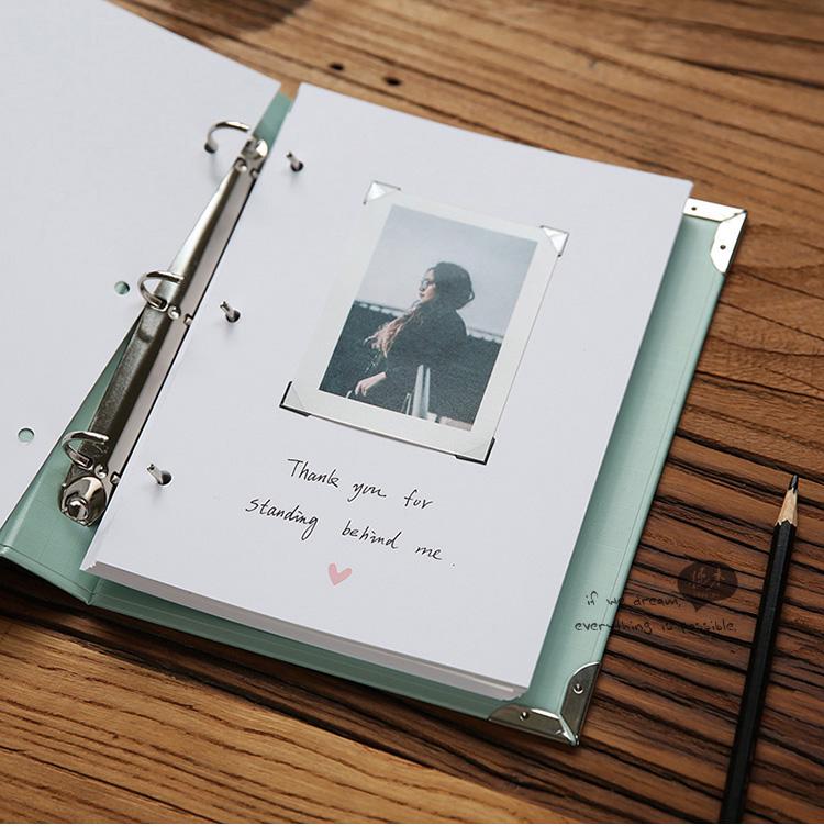 A5 Kraftpapier Loseblatt-Notizbuch: Retro Journal & Literarischer Reiseplaner für Mädchen