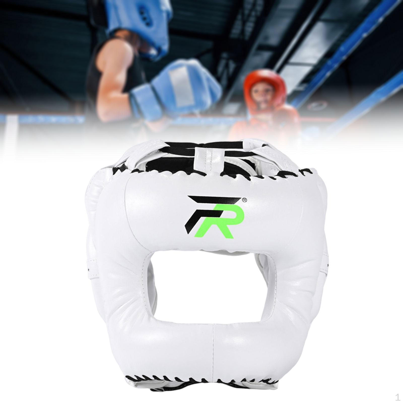 

Тренування з боксерськими головними уборами для чоловіків, жінок, дітей, спарингу, санда-греплінгу White XL