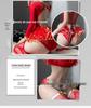 Sultry Christmas & Halloween Lingerie Set: Sheer Mesh Stockings