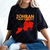 Zohran for New York City Tshirt Zohran Mamdani 2025 Cotton Shirt Unisex Vote For Zohran Tees Trendy Progressive Democrats Shirt