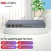 HIKVISION Layer 2 Managed 10G Uplink PoE Switch