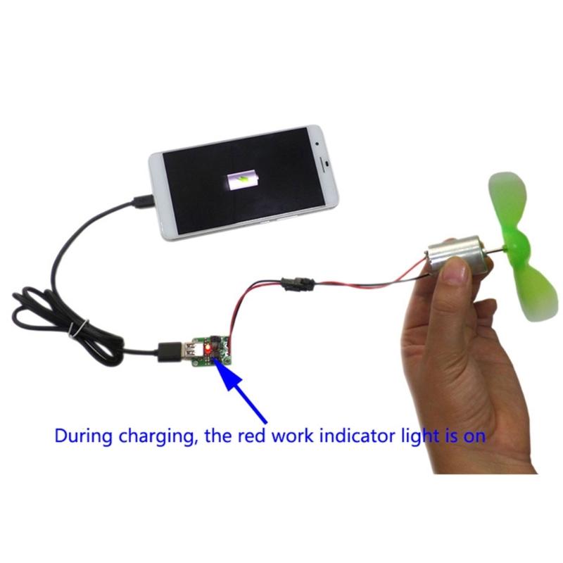 Mini-Windkraftgeneratoren DIY-Bausatz Tragbare Mikro-Windturbinengeneratoren