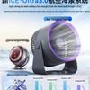 Compact USB Rechargeable Silent Desk Fan for Home or Office