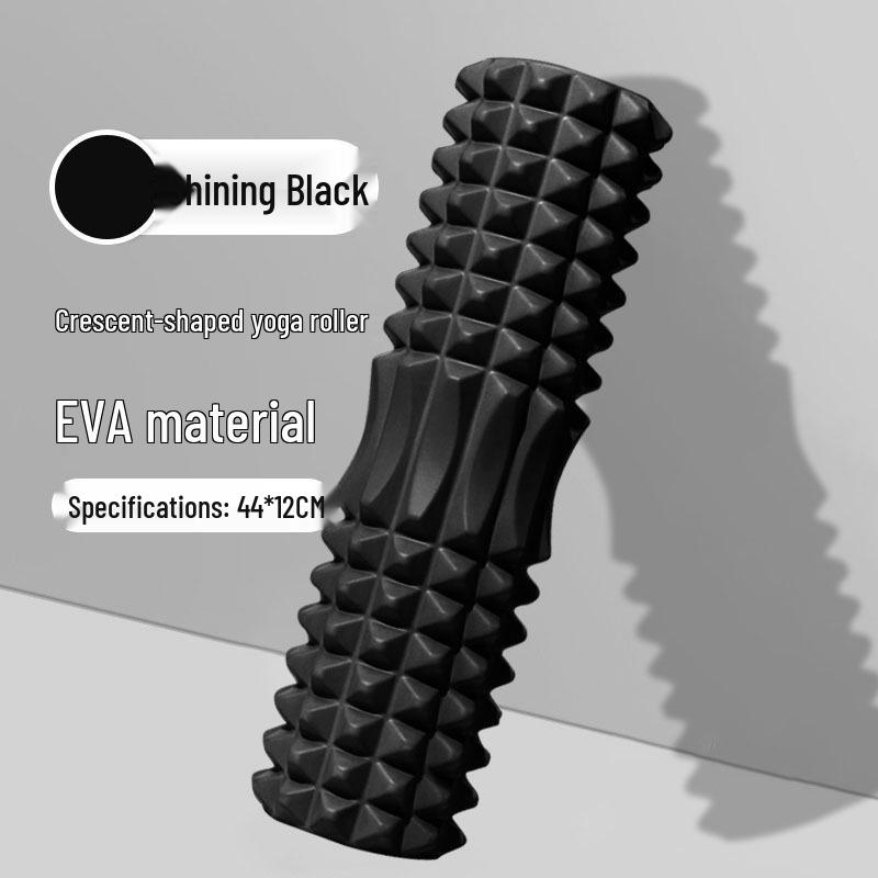 Crescent Hollow EVA-Schaumstoffrolle und Yoga-Massagestab
