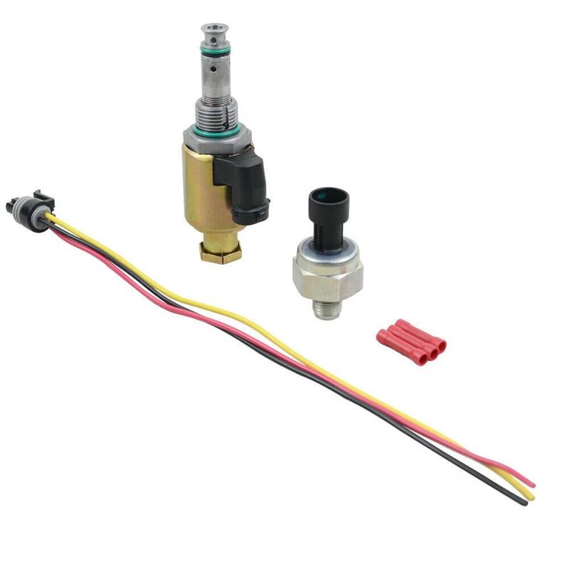 Kraftstoffeinspritzdruckregler (IPR-Ventil) mit ICP-Steuersensor-Anschlusskabel für Ford 7.3L Powerstroke