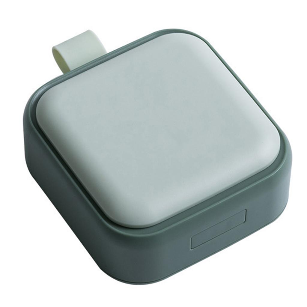 4 Compartments Travel Medicine Organizer Sealed Small Medicine Box Weekly Medicine Case Portable
