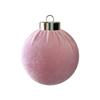 8 Pack Fabric Christmas Ball Ornaments for Holiday Tree Decoration