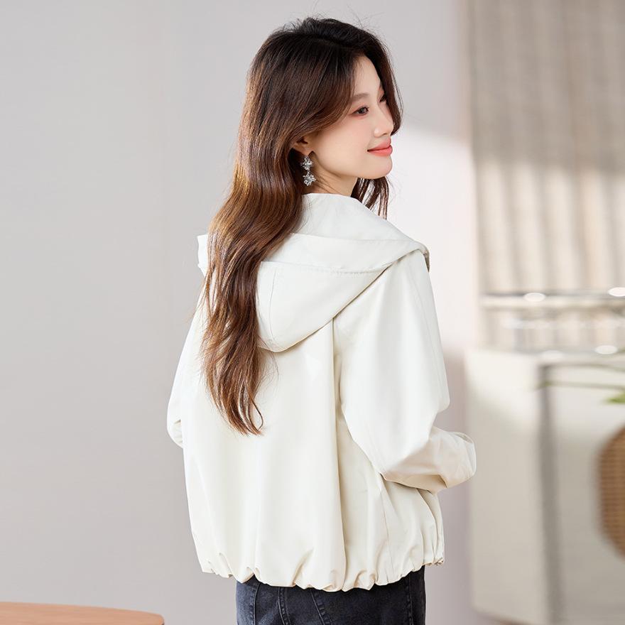 Fashion casual short trench coat women's spring and autumn early spring new temperament small top