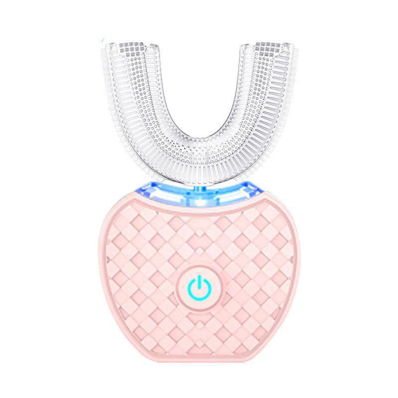 Rechargeable Ultrasonic Electric Toothbrush Set with Sweeping Vibration and Rotating Heads for Couples