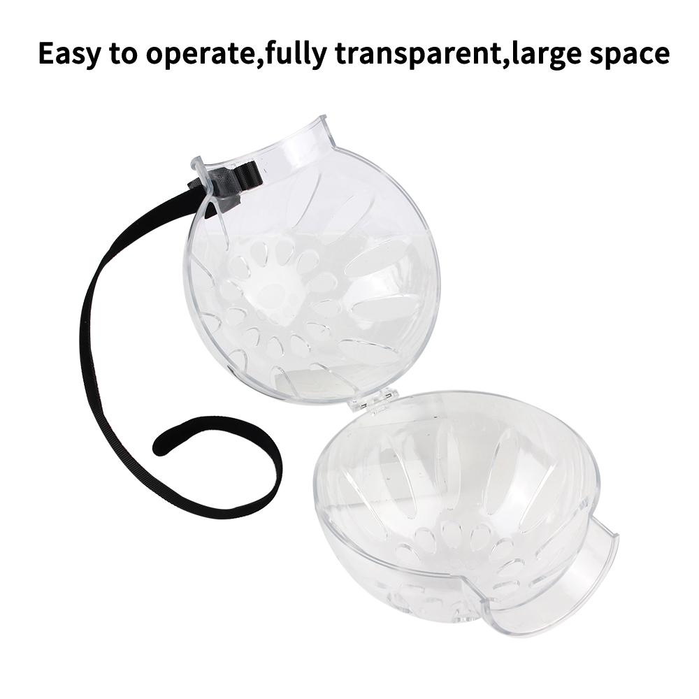 Cat  Muzzle Cat Grooming Supplies Anti-Bite Breathable Anti-Licking Bath Grooming Protective Space Hood Grooming Mask