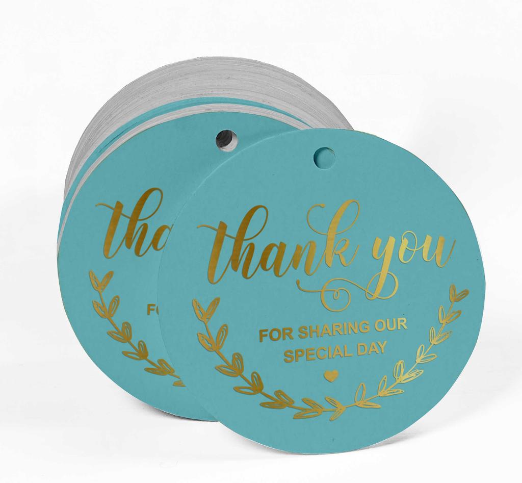 Inkdotpot Thank You For Sharing Our Special Day Bridal Shower-Baby Shower-Retirement-Wedding-Birthday Bottle Tag