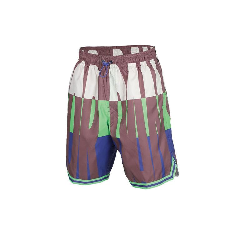 Jordan Sport Casual Shorts Men s Impact Green/Rush Purple Moderate CJ4075-398 M