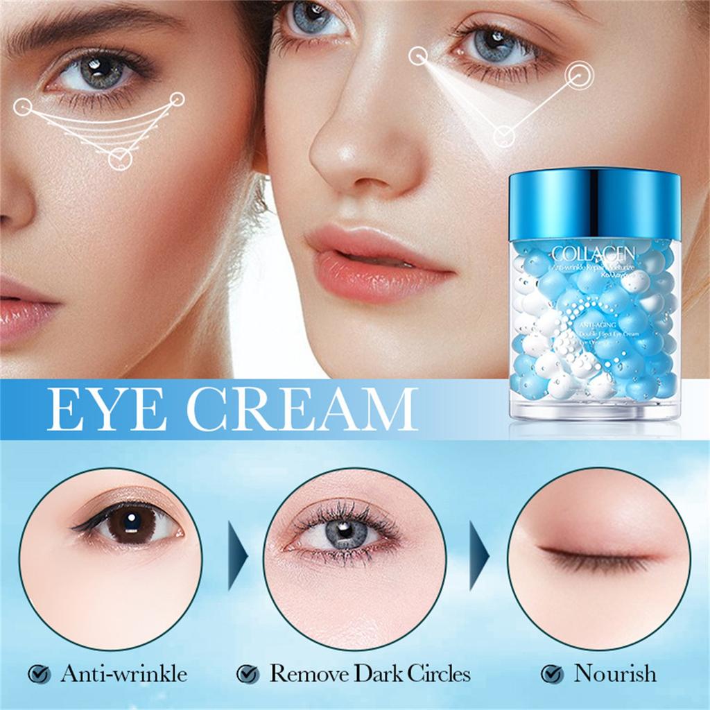 Kollagen Falten Augencreme 60g Reparierende Und Feuchtigkeitsspendende Doppelte Wirkung Augencreme
