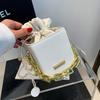 Mini fashion chain handbag summer new shoulder messenger bag strap small square bag tide
