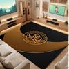 Queens Park Rangers Football Print Crystal Velvet Rug, Comfortable Water Absorbent Non Slip Indoor Floor Carpet