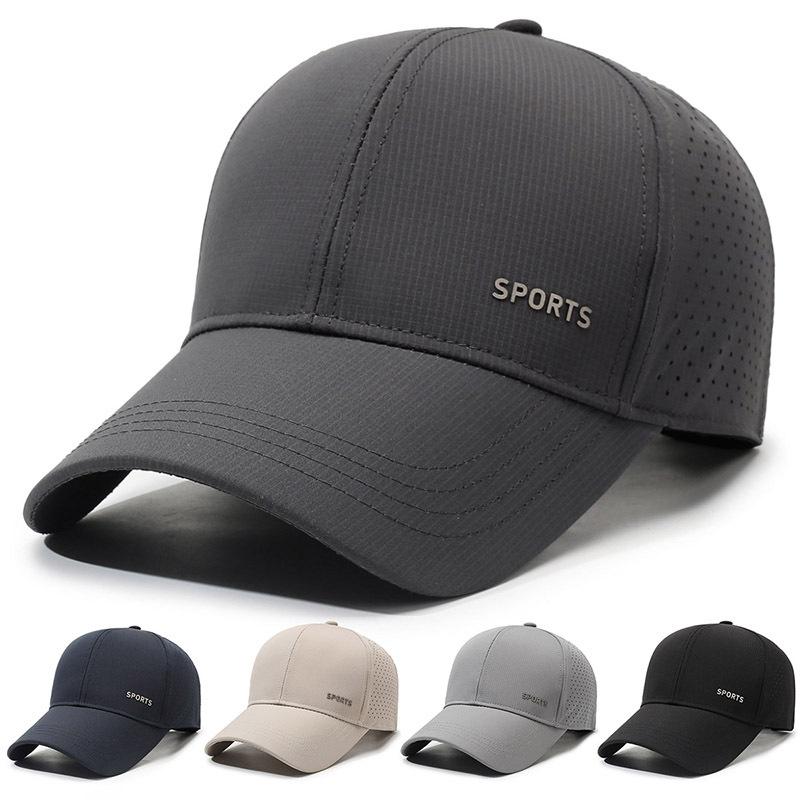 Lightweight Men's Baseball Cap – Breathable Mesh Back Summer Hat for Hiking Fishing & Casual Wear