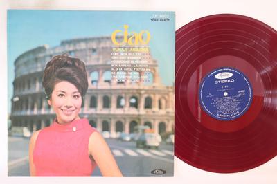 LP Record ASAOKA YUKIJI - Ciao (Yukie To Canzone) TP6007 TOSHIBA Japan Japanese Enka/Traditional Used