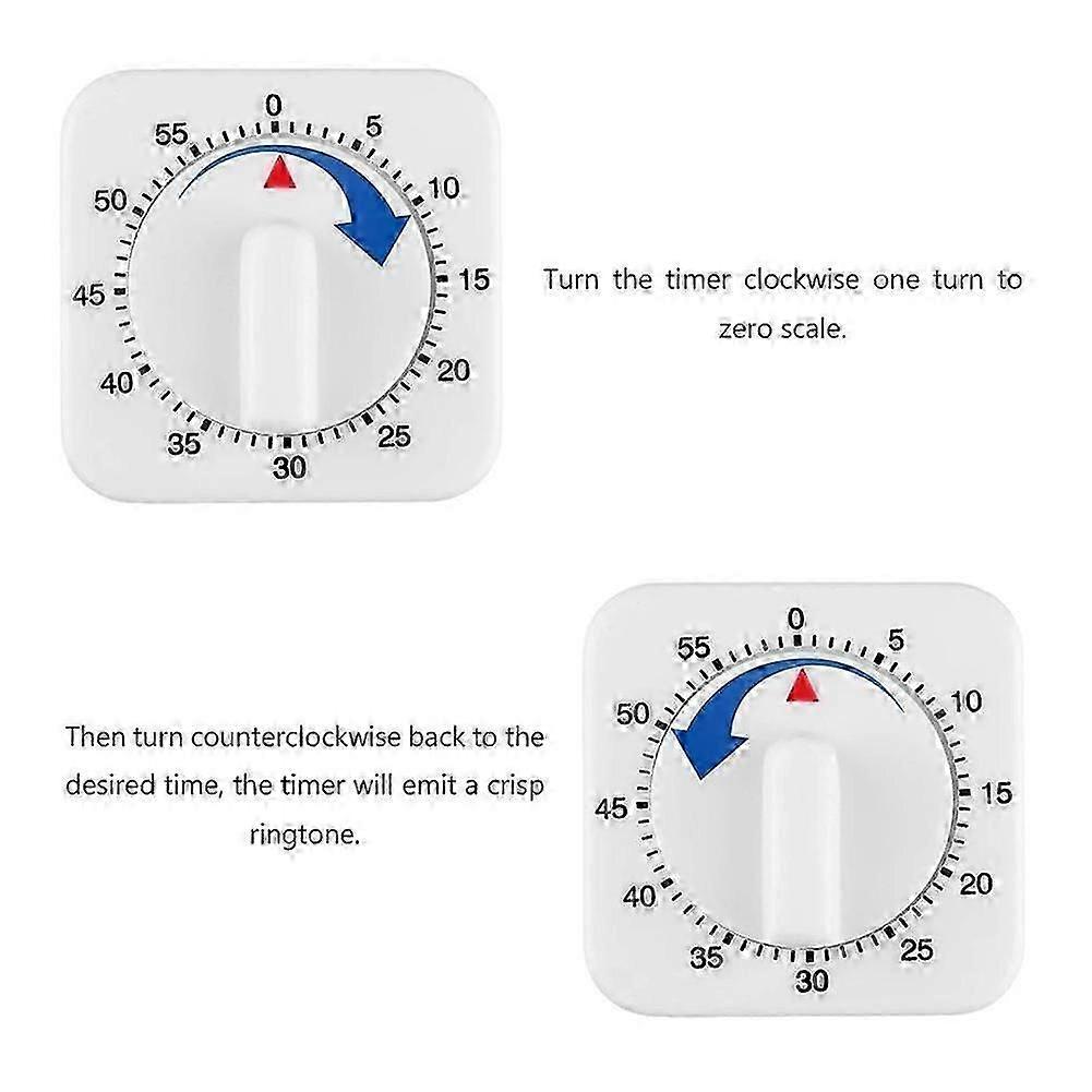 60 minute kitchen timer with loud alarm for baking