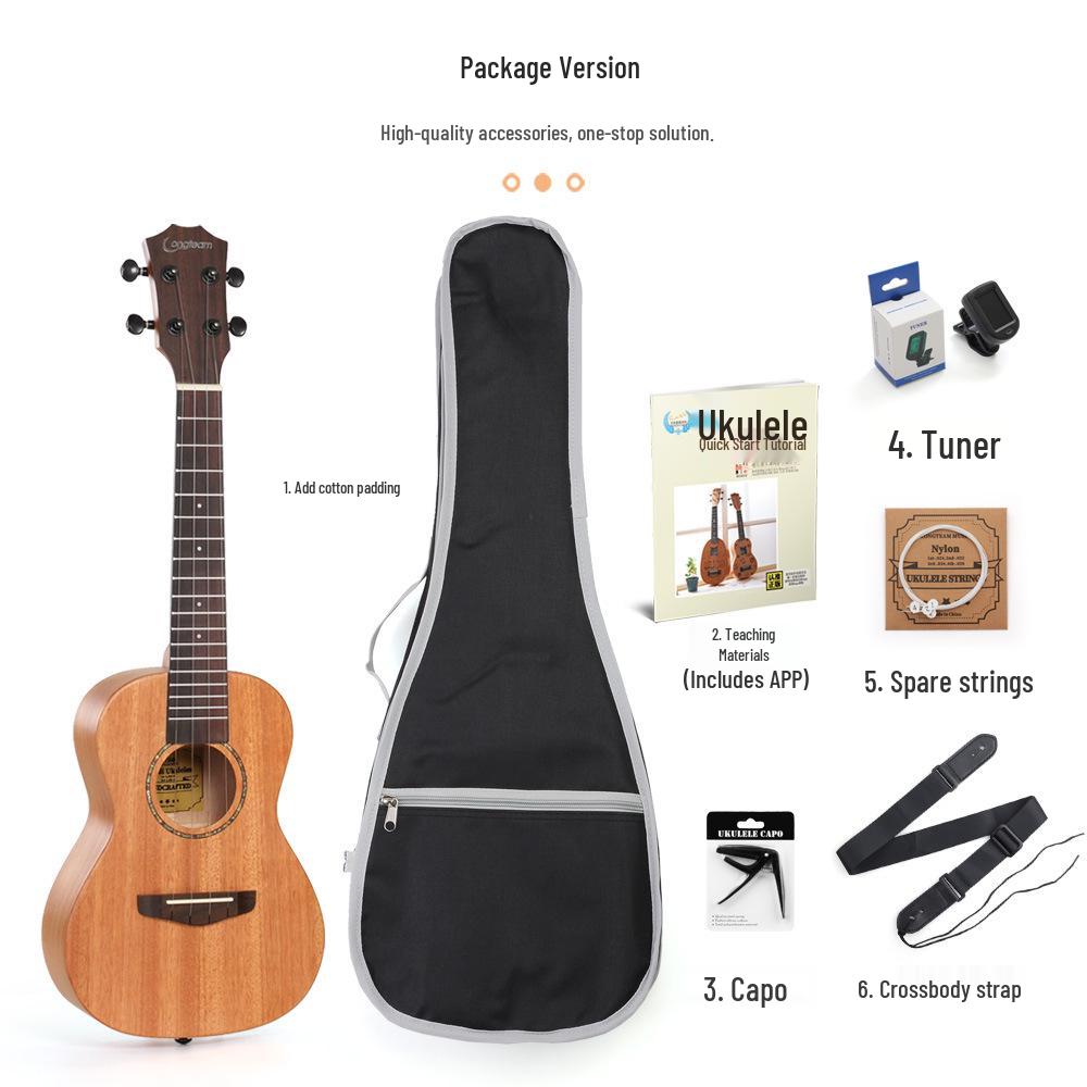 

23 Solid Mahogany Ukulele Set