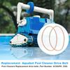 2Pcs A3302Pk Pool Cleaner Robot Belt For Aquabot Pool Cleaner Robot 3302 Aquabot Parts Drive Belts 80 Teeth Drive Belt