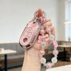 [ Diamanti laterali di alta gamma ] Portachiavi rosa per Mercedes Benz Regali di Natale per Mercedes Benz Classe W223 W206 S350L S400L S