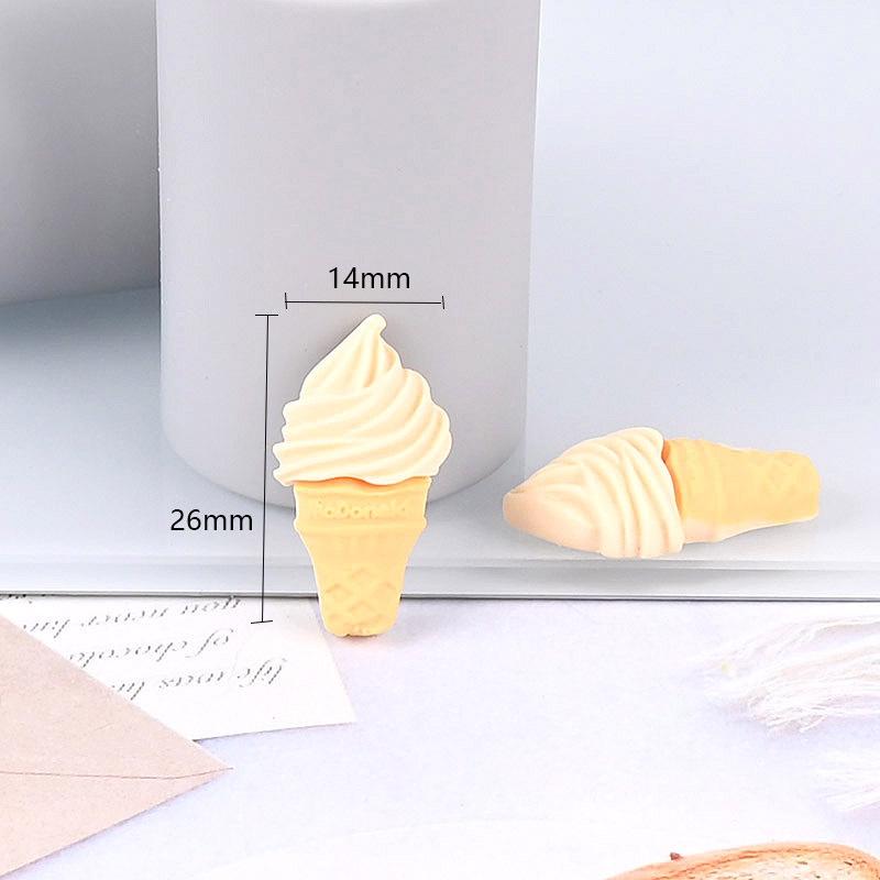 10 sztuk Kawaii mieszane sztuczne ciasteczka ciastka ozdoby DIY spinka do włosów biżuteria rzemiosło żywiczne obudowa telefonu akcesoria dekoracyjne-&-*-&&-