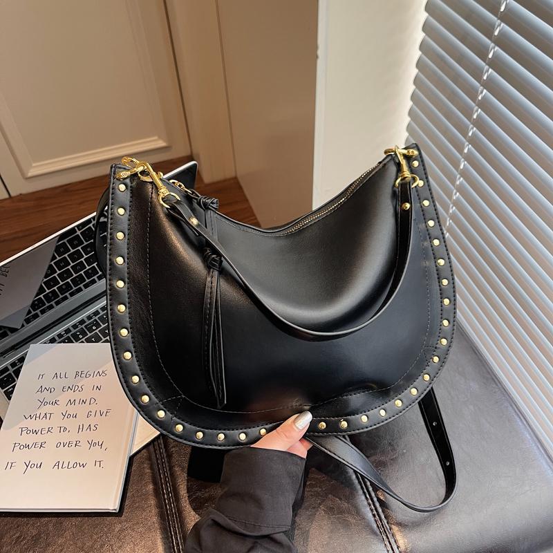 2026 Fashion New Exquisite Solid PU Saddle Shoulder Bags High Quality Retro Hot Trendy Stylish Design Crossbody Bags for Women