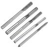 Chucking Reamer 2.5mm-13mm H7 Machine Reamer Straight Flute M35 High Speed Steel Reamer Bit for Steel Aluminum Plastic Wood