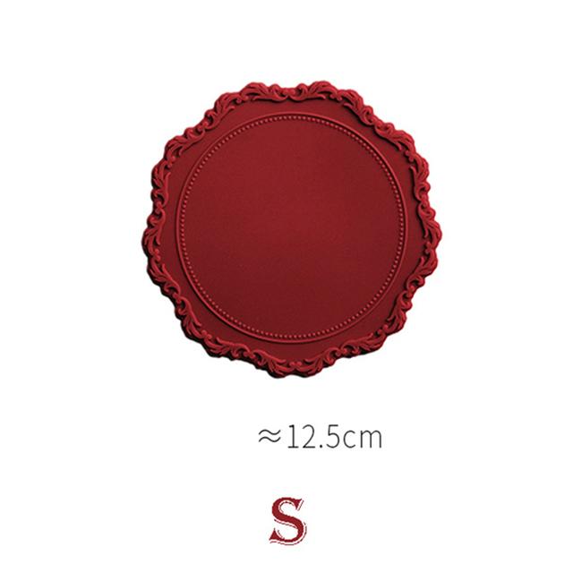 Konco Silicone Placemats for Table Waterproof Non-Slip Tableware Pad Nordic Style Western Tablemat Coaster Decoration Mat