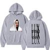Singer Rosalia Lux Tour Print Hoodie Men Women Fashion Sweatshirt Long Sleeves Winter Pullover Fan Gifts