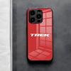 Bicycle T-TrekS Pouzdro na telefon Pro IPhone 17 Air 16 E Pro Max 15 14 13 Mini 12 Pro 11 Max Plus Černý skleněný kryt