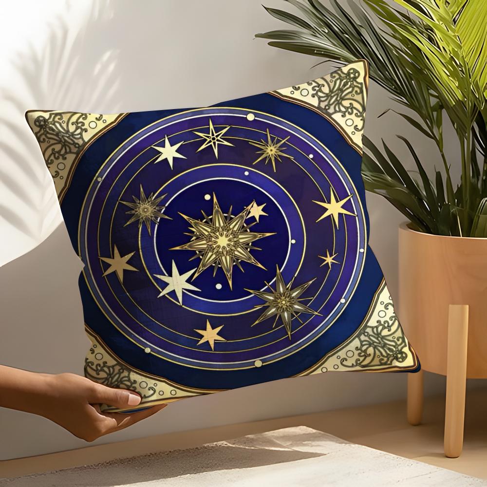 Nordic Midsummer Festival Pillow Case Linen Cushion Covers For Decorative Sofa Home Pillows Case Car Chair Pillows Cases