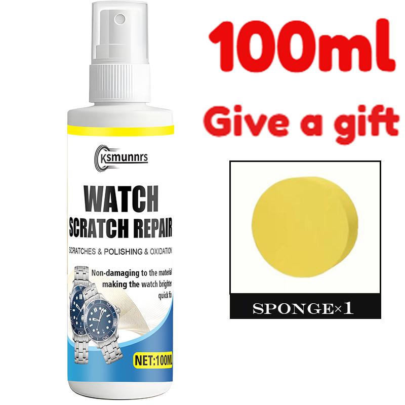 

Набор спреев для полировки и ремонта ремешков для часов и ювелирных изделий - Полирующий агент для блеска серебра и золота, быстрая и высококачественная полировка, г 100ml